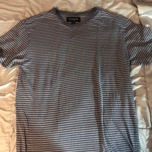 Pacsun blue and white stripped